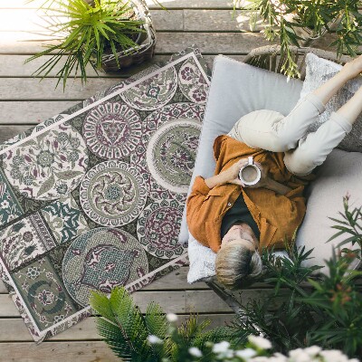 Buiten tapijt Mandala's van Albert Racinet