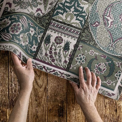 Buiten tapijt Mandala's van Albert Racinet