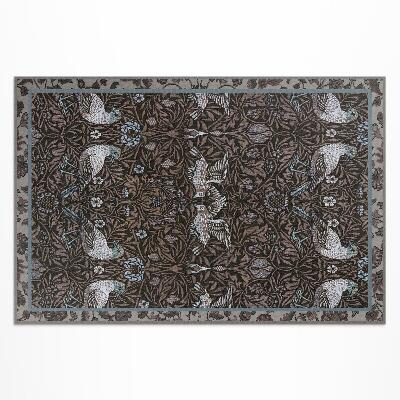 Buiten tapijt Vogel- en plantenmotieven Gotisch ornament