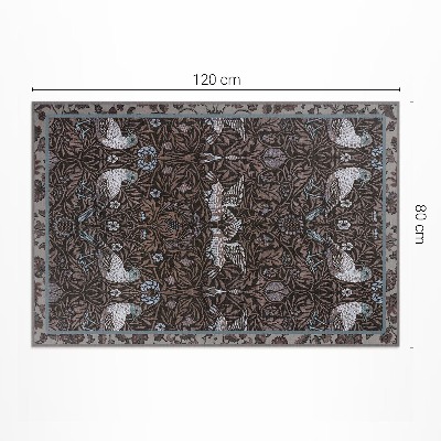 Buiten tapijt Vogel- en plantenmotieven Gotisch ornament