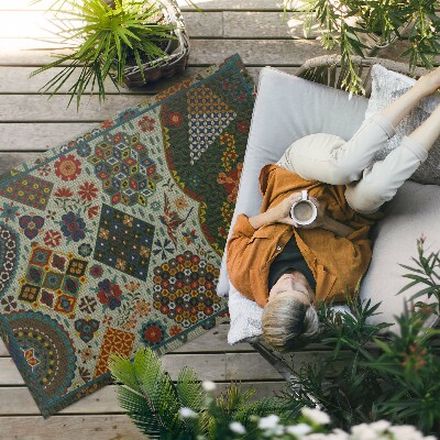 Buiten tapijt Albert Racinet Japans patroon