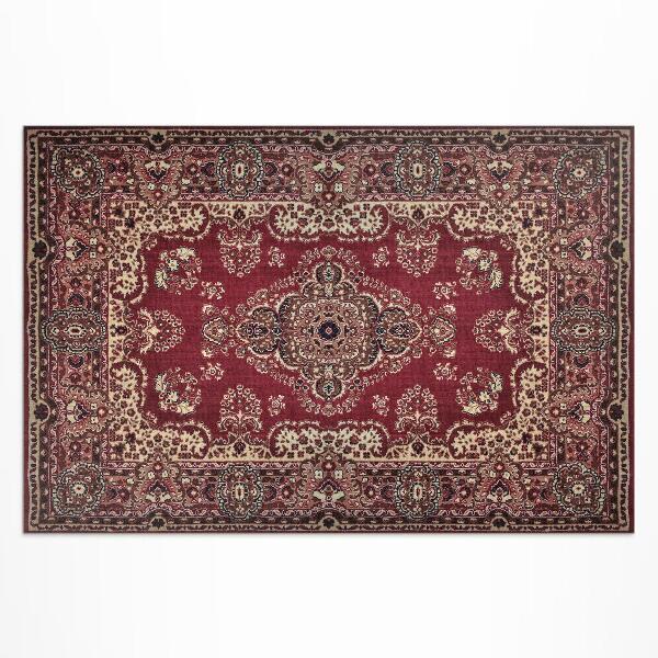 Tuinkleed Ornamentale patroondetails in de oude stijl