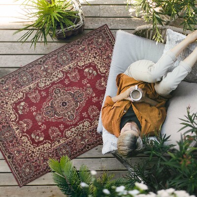 Tuinkleed Ornamentale patroondetails in de oude stijl