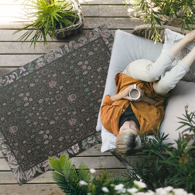 Buitenkleed William Morris Bloemenornament