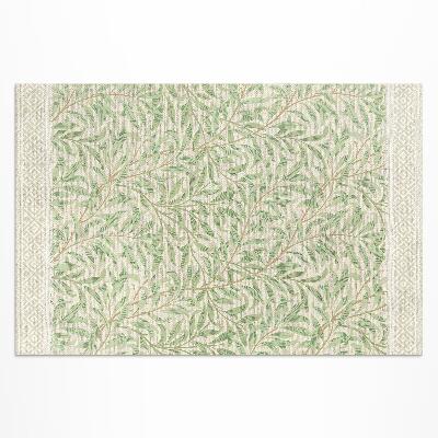 Buiten tapijt Vintage William Morris bladillustratie