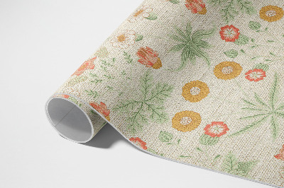 Buiten tapijt Madeliefje William Morris