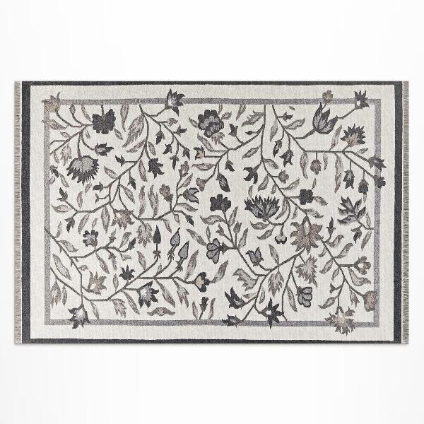 Buitenkleed Monochromatische minimalistische planten