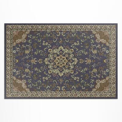 Buiten tapijt Vintage bloemen sierpatroon