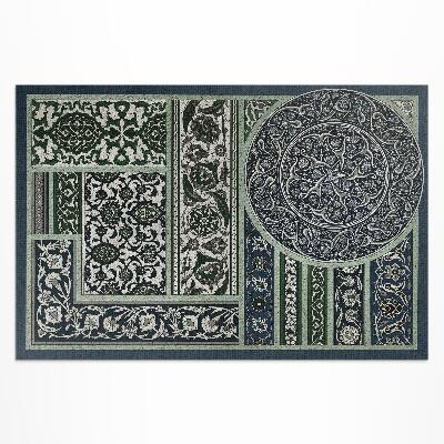 Buiten tapijt Het ornamentale ontwerp van Albert Racinet