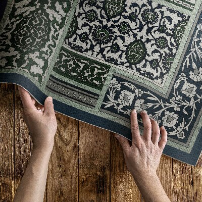 Buiten tapijt Het ornamentale ontwerp van Albert Racinet