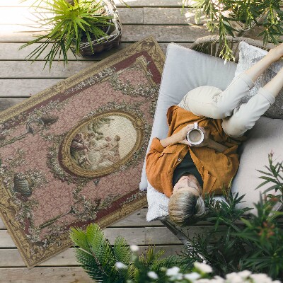 Tuinkleed Polychroom door Albert Racinet