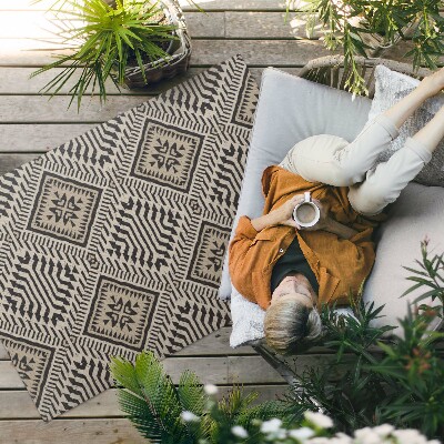 Tuinkleed Indiaas boho ornamentontwerp