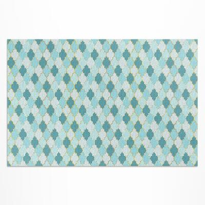 Tuinkleed Blauwe mozaïek decoratieve tegels