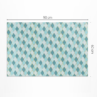 Tuinkleed Blauwe mozaïek decoratieve tegels