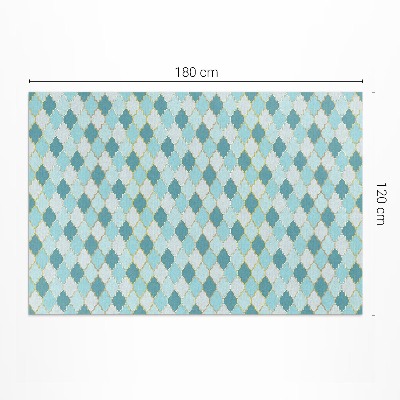 Tuinkleed Blauwe mozaïek decoratieve tegels