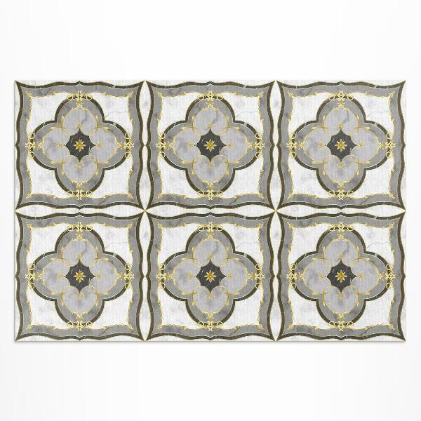 Buiten tapijt Decoratieve tegels met patroontegels