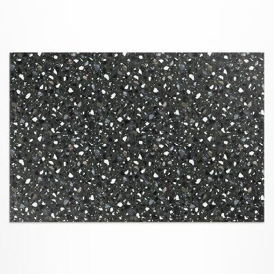 Buiten tapijt Donker decoratief steengoed