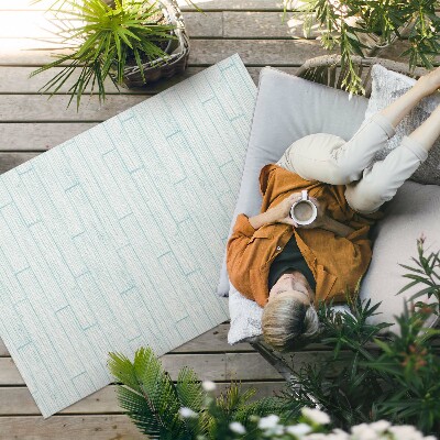 Tuinkleed Lichte houten vloerpanelen