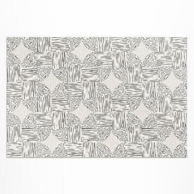 Tuinkleed Lineair vlecht decoratief vintage patroon