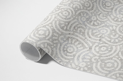 Tuinkleed Abstracte oosterse vormen boho lijnen