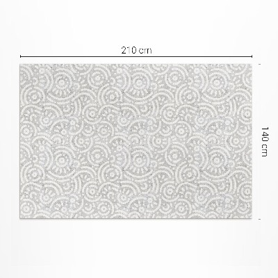 Tuinkleed Abstracte oosterse vormen boho lijnen