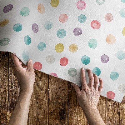 Buitenkleed Geschilderde stippen aquarel boho