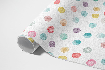 Buitenkleed Geschilderde stippen aquarel boho