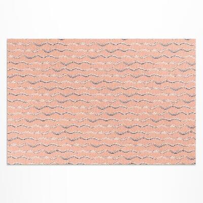 Tuinkleed Boho-golven in pastelkleuren