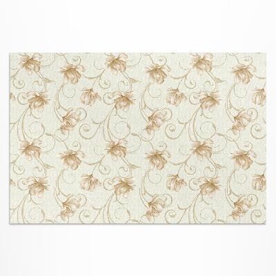 Tuinkleed Prachtige bloemen van planten in een decoratieve stijl