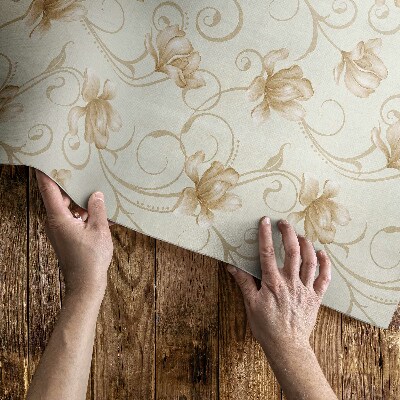 Tuinkleed Prachtige bloemen van planten in een decoratieve stijl