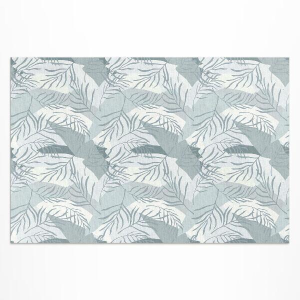 Buiten tapijt Delicate takjes op een lichte achtergrond