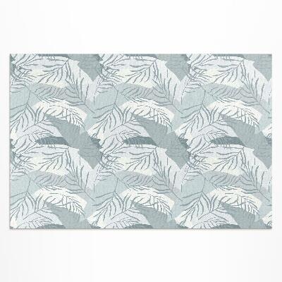 Buiten tapijt Delicate takjes op een lichte achtergrond