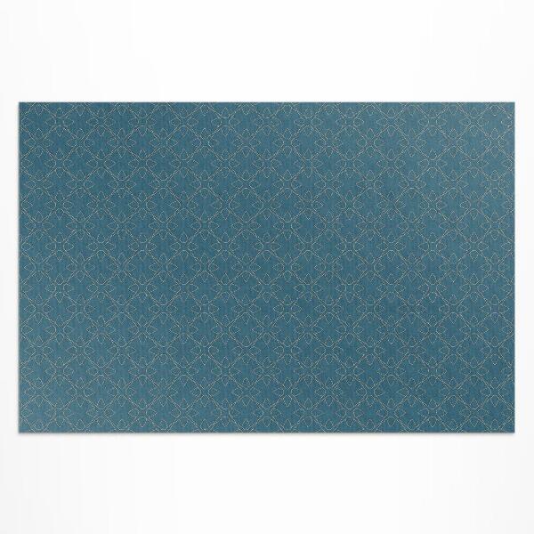 Tuinkleed Fijn ornament regelmatig patroon