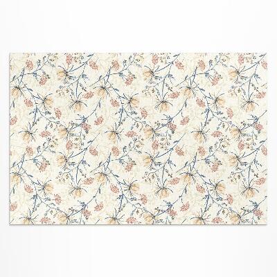 Buiten tapijt Bloemenweide delicaat boho-patroon