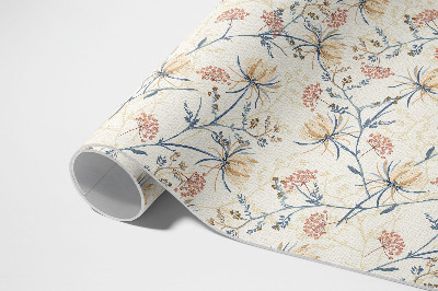 Buiten tapijt Bloemenweide delicaat boho-patroon