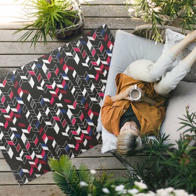 Tuinkleed Modern design, modieus geometrisch patroon