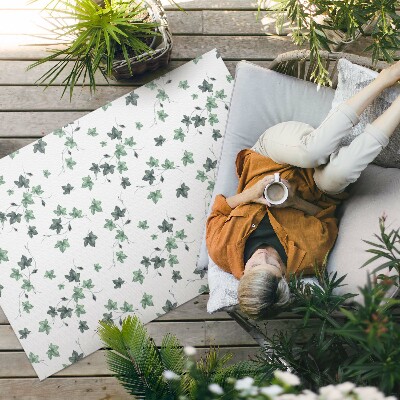 Buitenkleed Kleine blaadjes, plantmotieven