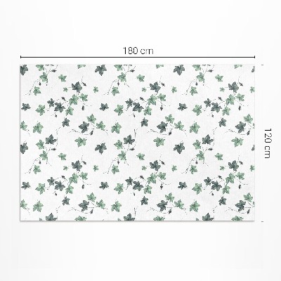 Buitenkleed Kleine blaadjes, plantmotieven