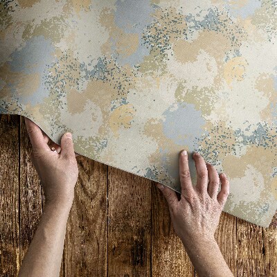 Buiten tapijt Abstracte delicate geschilderde vlekken