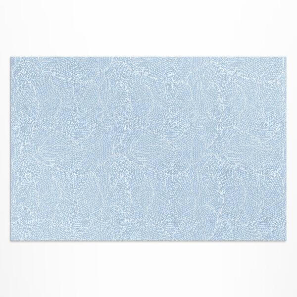 Buiten tapijt Minimalistisch bladeren modieus patroon