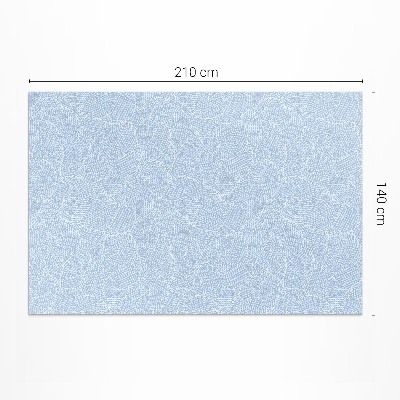 Buiten tapijt Minimalistisch bladeren modieus patroon