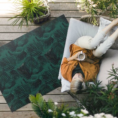 Buitenkleed Tropische junglebladeren