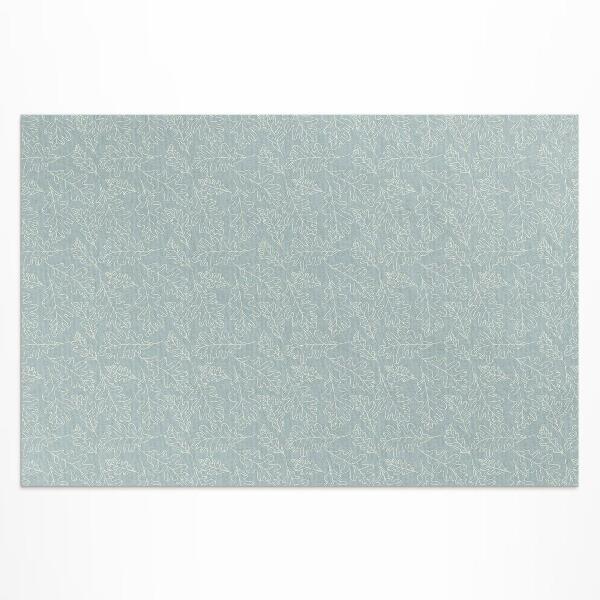 Tuinkleed Subtiele walnootbladeren in boho-stijl