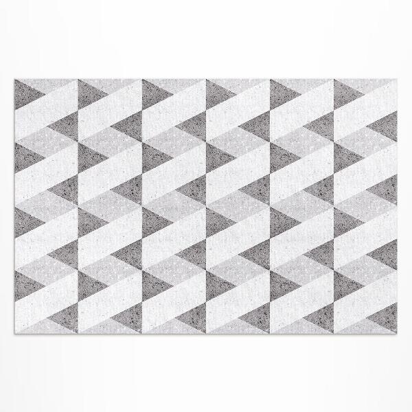 Buiten tapijt Geometrische stenen tegels