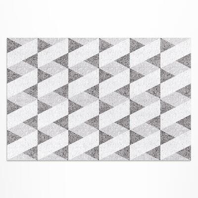 Buiten tapijt Geometrische stenen tegels