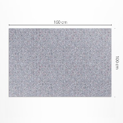 Tuinkleed Kleurrijke stippen retro details