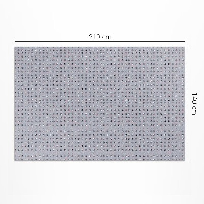 Tuinkleed Kleurrijke stippen retro details