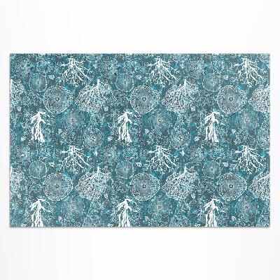 Buitenkleed Een patroon geïnspireerd door de zeeflora en -fauna