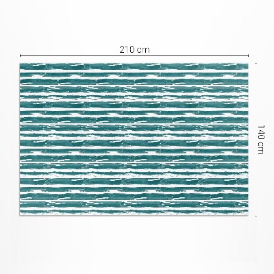 Tuinkleed Abstract patroon geschilderde lijnen