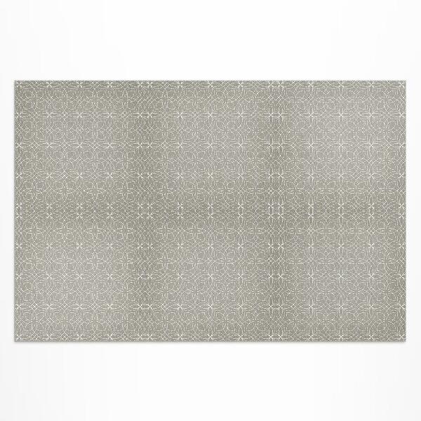 Tuinkleed Fijn cirkelvormig weefontwerp